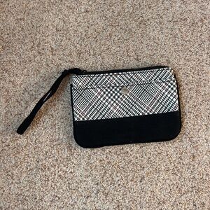 Stylish Black and White Clutch